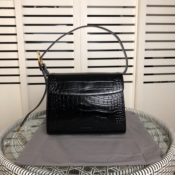 Balenciaga Ghost Crocodile Shoulder Bag BGSB-0016