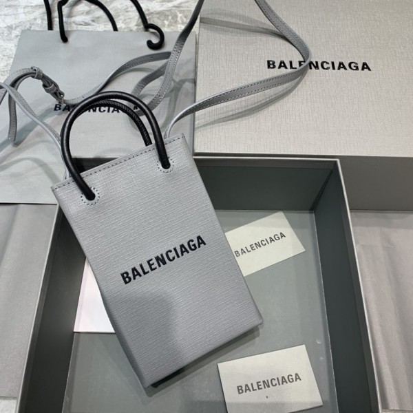 Balenciaga Phone Pouch Tote Grey BLSP-013