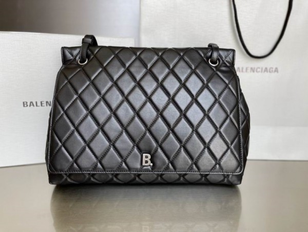 Balenciaga Touch B. Shoulder Bag Black BTBS-001