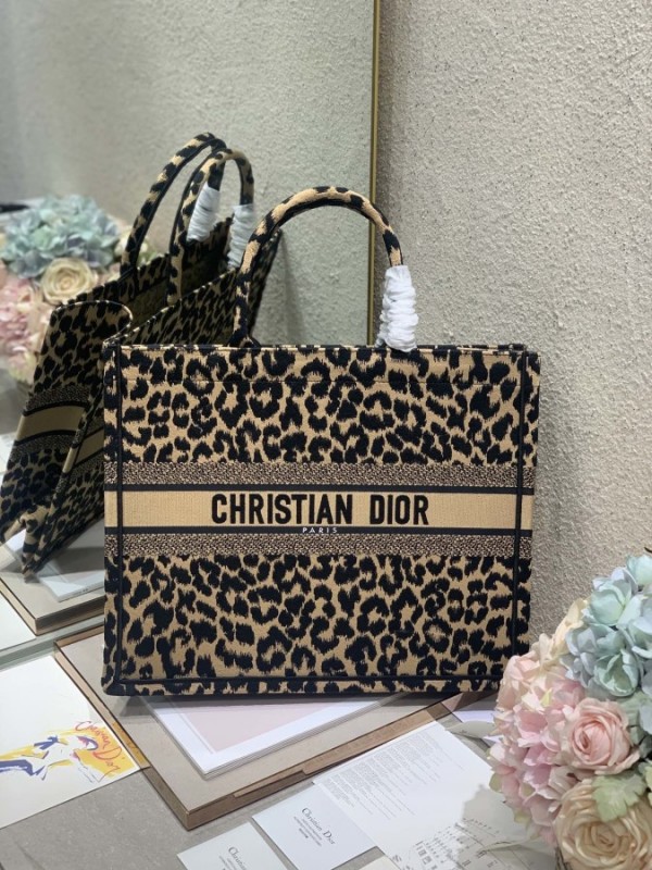 Dior Book Tote Beige Mizza Embroidery (DR-BG-N16)
