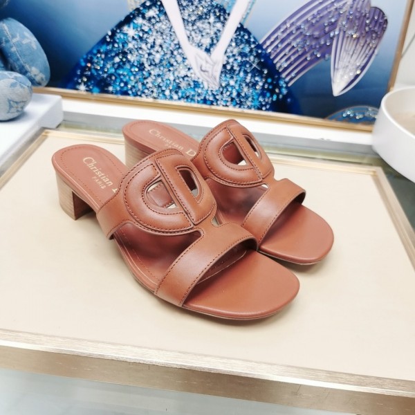 Dior Women Heeled Slides DRS-083