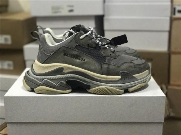 2017 Balenciaga Triple S Gray (BAL0014)