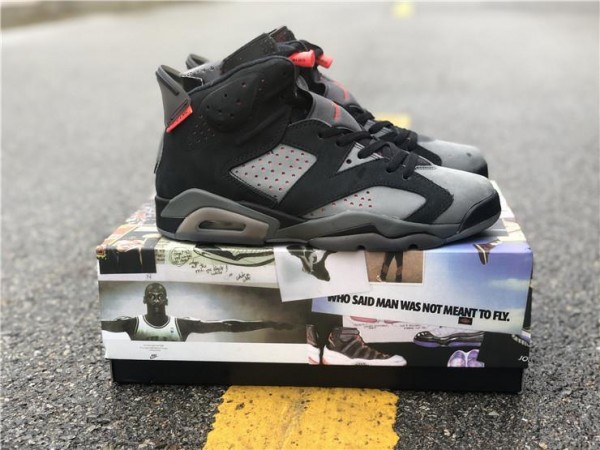 PSG x Air Jordan 6 Retro "Iron Grey" CK1229-001 (AJ-N019)