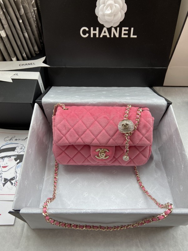 Chanel Velvet Flap Bag (CH-BG-Z-04)