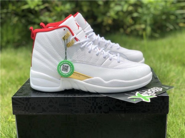 2019 Air Jordan 12 Retro "FIBA" 130690-107 (AJ-N008)