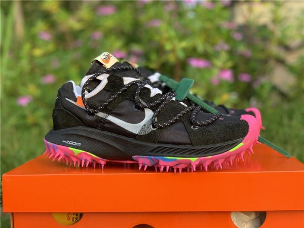 2019 Off-White x Nike Zoom Terra Kiger 5 Black CD8179-001 (OW-N001)