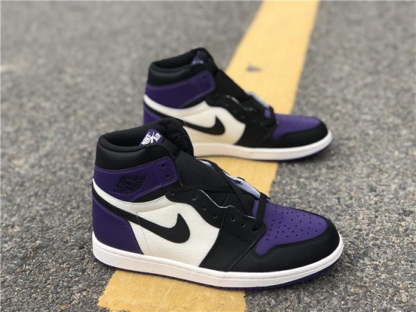 Air Jordan 1 Retro High OG "Court Purple" 555088-501 (AJ-1004)