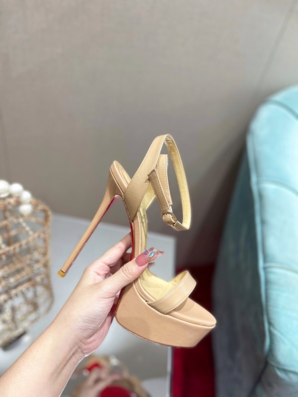 Christian Louboutin Ultimate Hate Sky Sandal Nude CL-H054