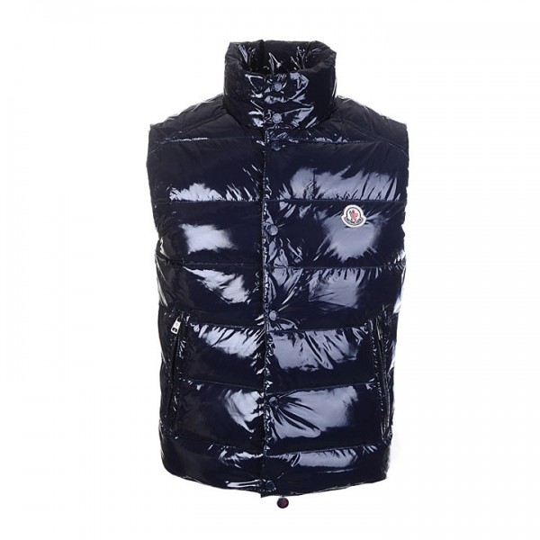 Moncler Men Classic Maya Vest Navy Blue  (MON-JC-CC01)