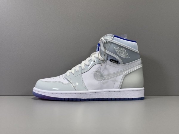 Air Jordan 1 Retro High Zoom White Racer Blue (AJ-W05)