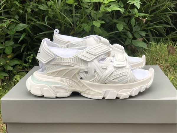 Balenciaga Track Sandal White (BAL-W10)