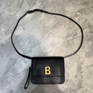 Balenciaga Small B Bag Black BGSB-001 