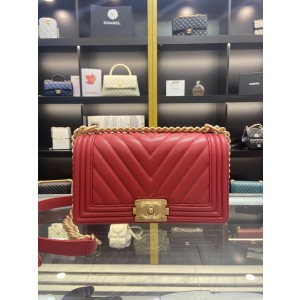 Chanel BOY Handbag 25cm - BOY163
