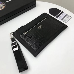 Prada Saffiano Men Clutch PR171