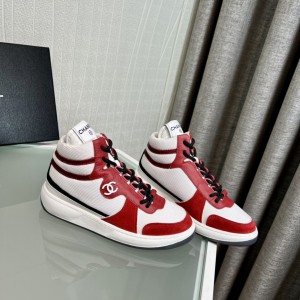 Chanel Spring/Summer 2022 Sneakers Red CHN-209