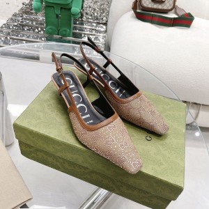 Gucci Women Slingback Pumps GUCS-021