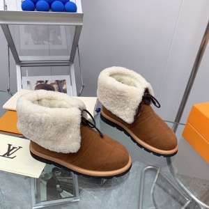 LV Wool Snow Boots LVS-062
