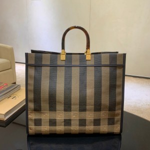 Fendi Women Tote Bag Brown (FD-BG-A002)