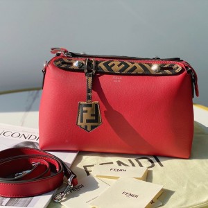 Fendi Women Boston Travel Bags Red (FD-BG-A028)
