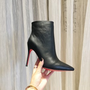 Christian Louboutin Women Boots Black CL-H113