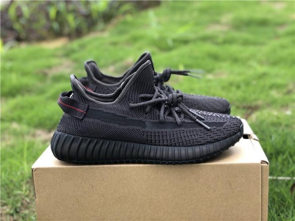 2019 Adidas Yeezy Boost 350 V2 "Static" Black (AYZ0056)